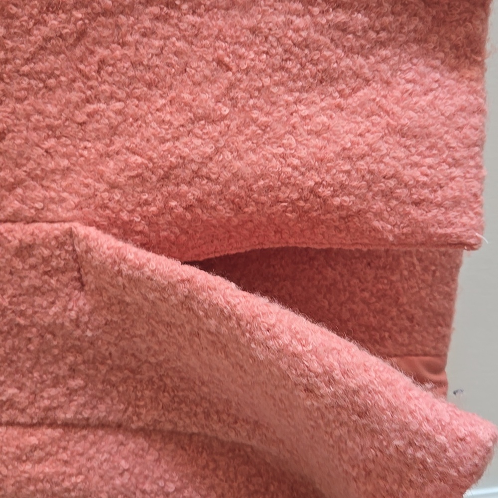 LOFT Women's Pink Teddy Jacket - Picture 12 of 16